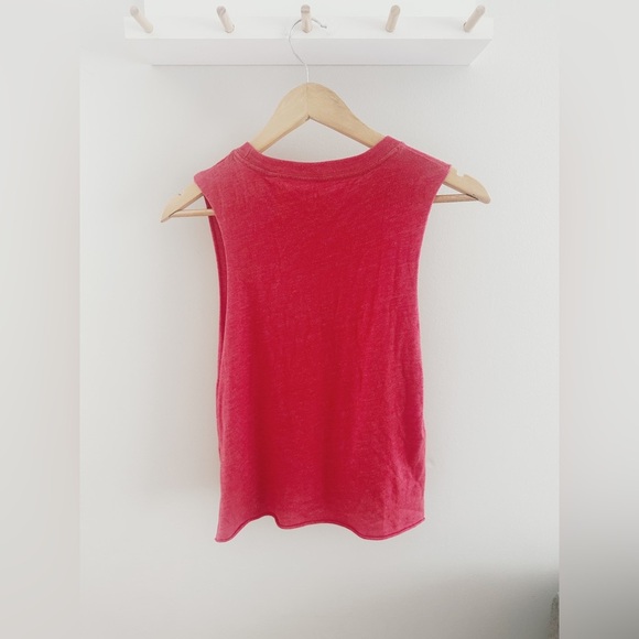 Fairfield University League Collegiate Red Crewneck Tee - Picture 2 of 4